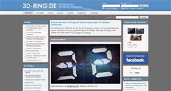 Desktop Screenshot of 3d-ring.de